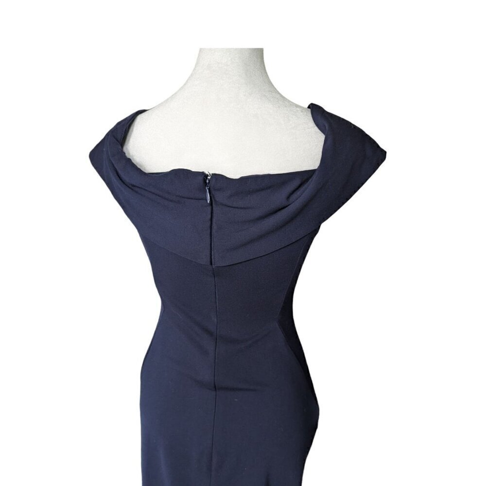 Nicholas Knot Front Off Shoulder Maxi Gown - Picture 4 of 10